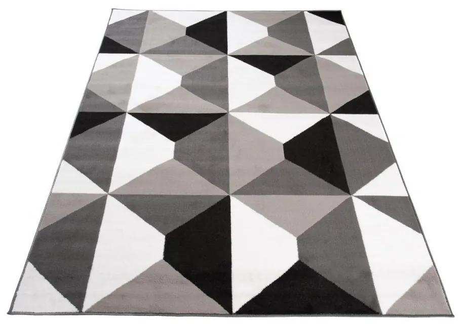 Kusový koberec PP Fino sivý 120x170cm