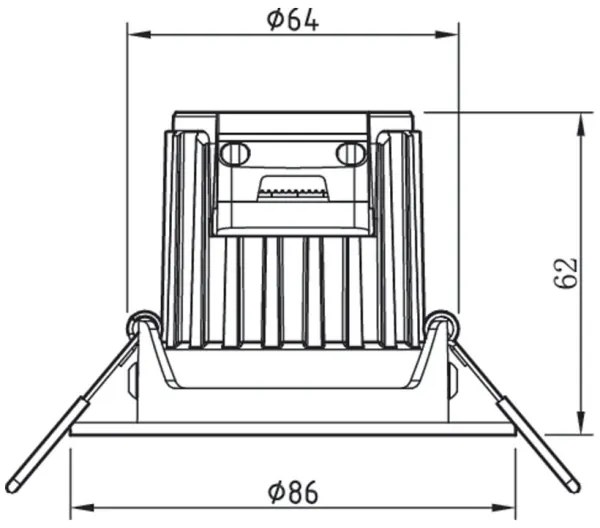 Philips - SADA 3x LED Stmievateľné kúpeľňové svietidlo ABROSA LED/9W/230V IP44