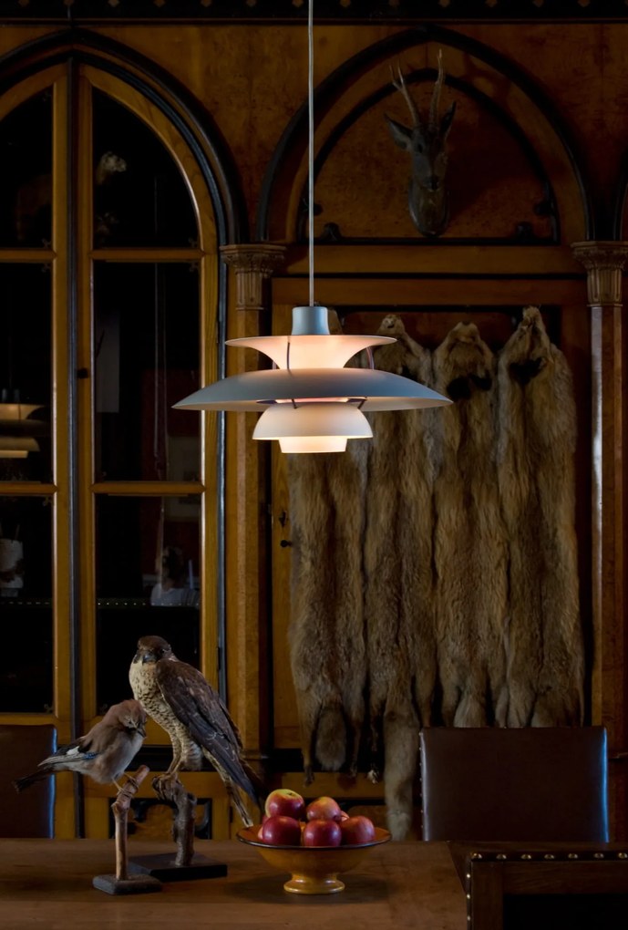Louis Poulsen Závesná lampa PH 5 Classic White