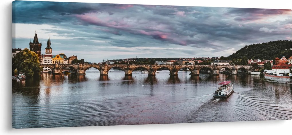 Obraz Vltavy (120x50 cm)
