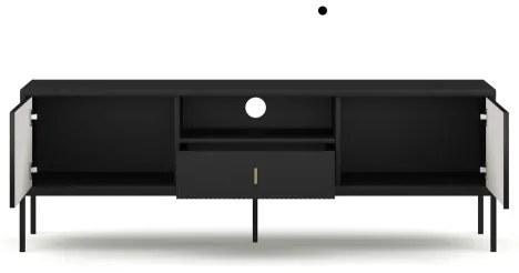 Televízny stolík SUE čierny