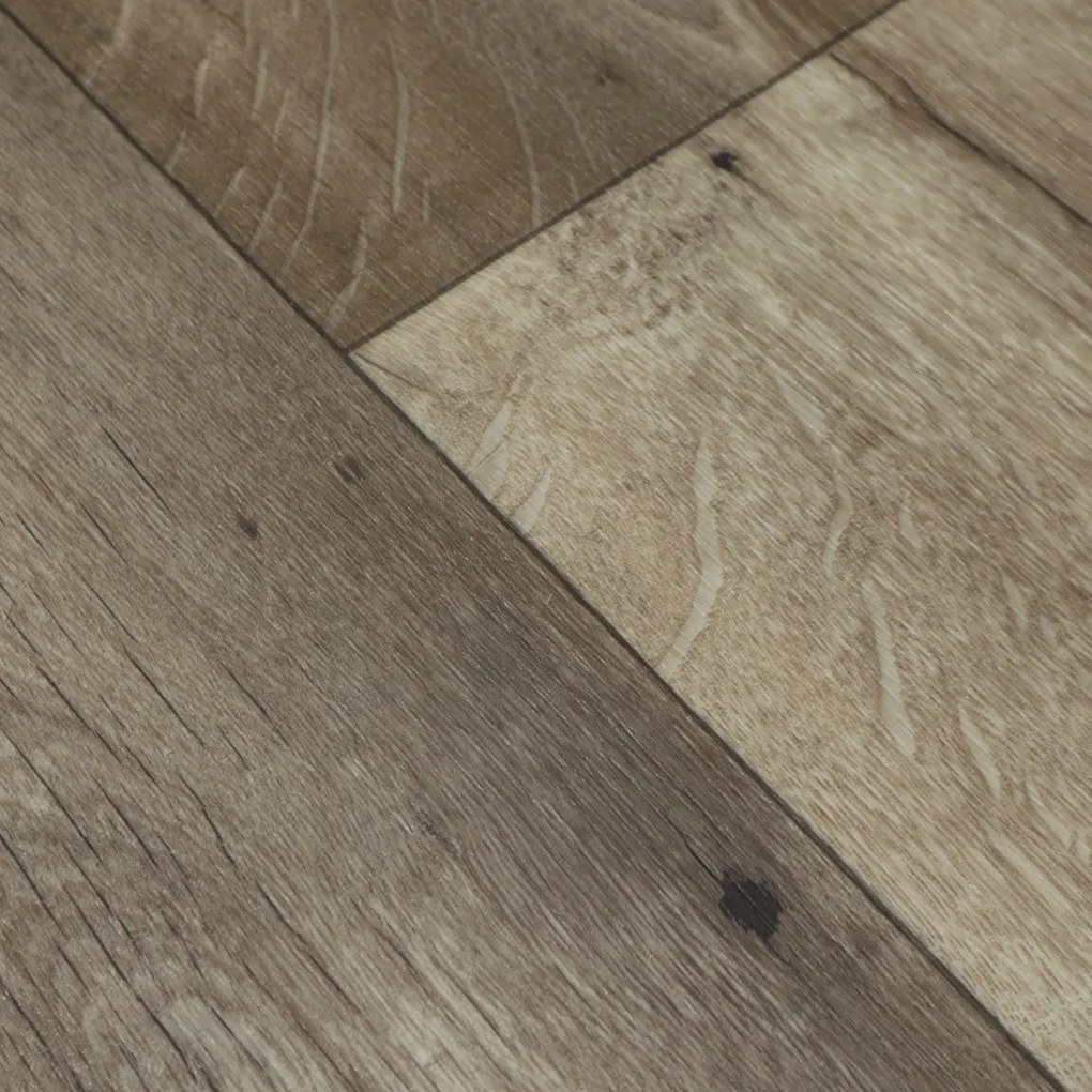 Beauflor, PVC podlaha - lino Texalino Supreme 691 M Valley Oak - dub, na mieru, šíře 2m,3m,4m,5m, hnedá, filc, chodba / predsieň
