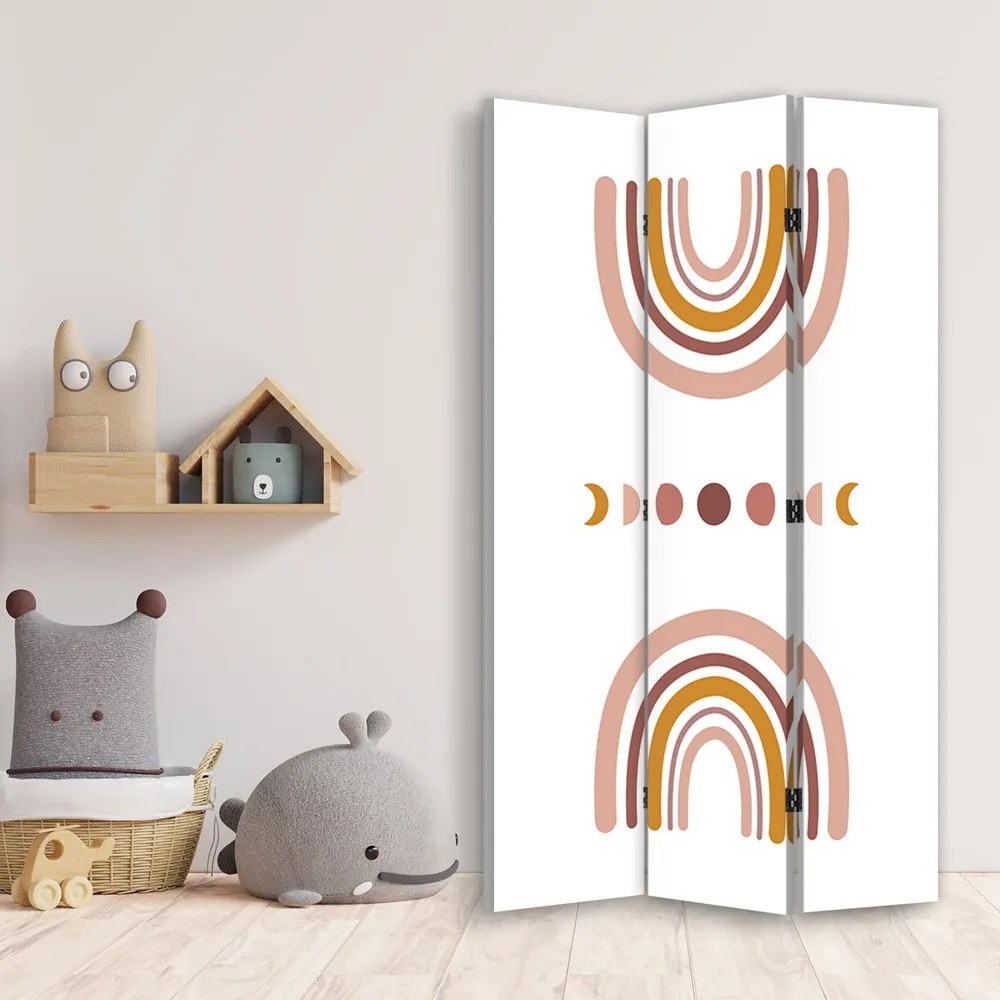 Gario Paraván Rainbow Fun Rozmery: 110 x 170 cm, Prevedenie: Klasický paraván