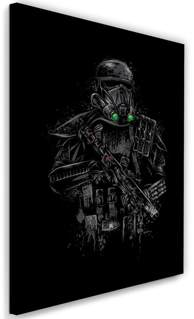 Gario Obraz na plátne Star Wars, vojak smrti - Dr.Monekers Rozmery: 40 x 60 cm