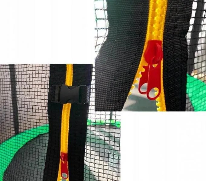 Trampolína s vonkajšou sieťou 252 cm Gardenline - modrá