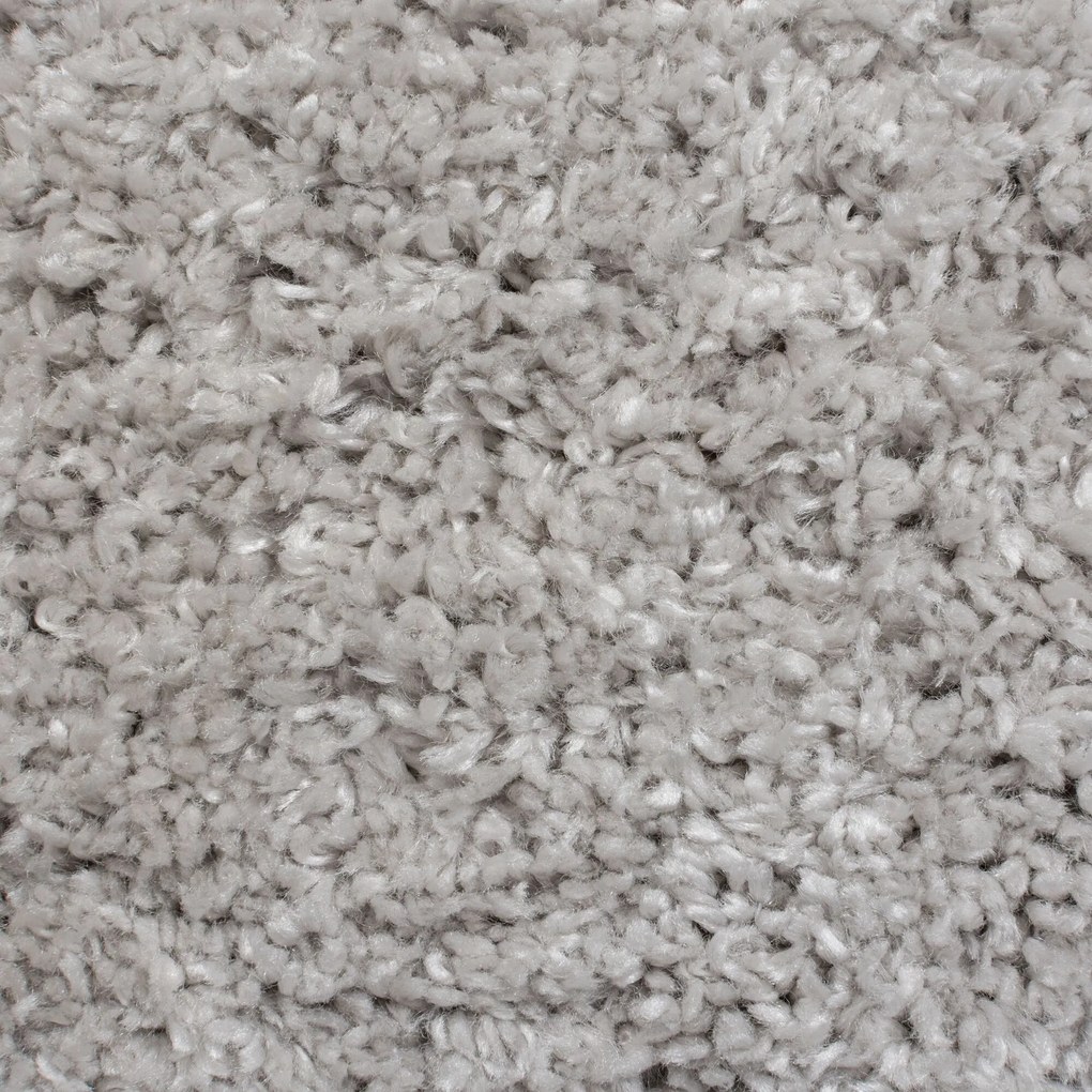 Kusový koberec Shaggy Teddy Grey, 80x150, šedá, obývacia izba, Flair Rugs