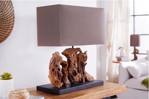 Stolová lampa 20694 Masív drevo - Komfort-nábytok