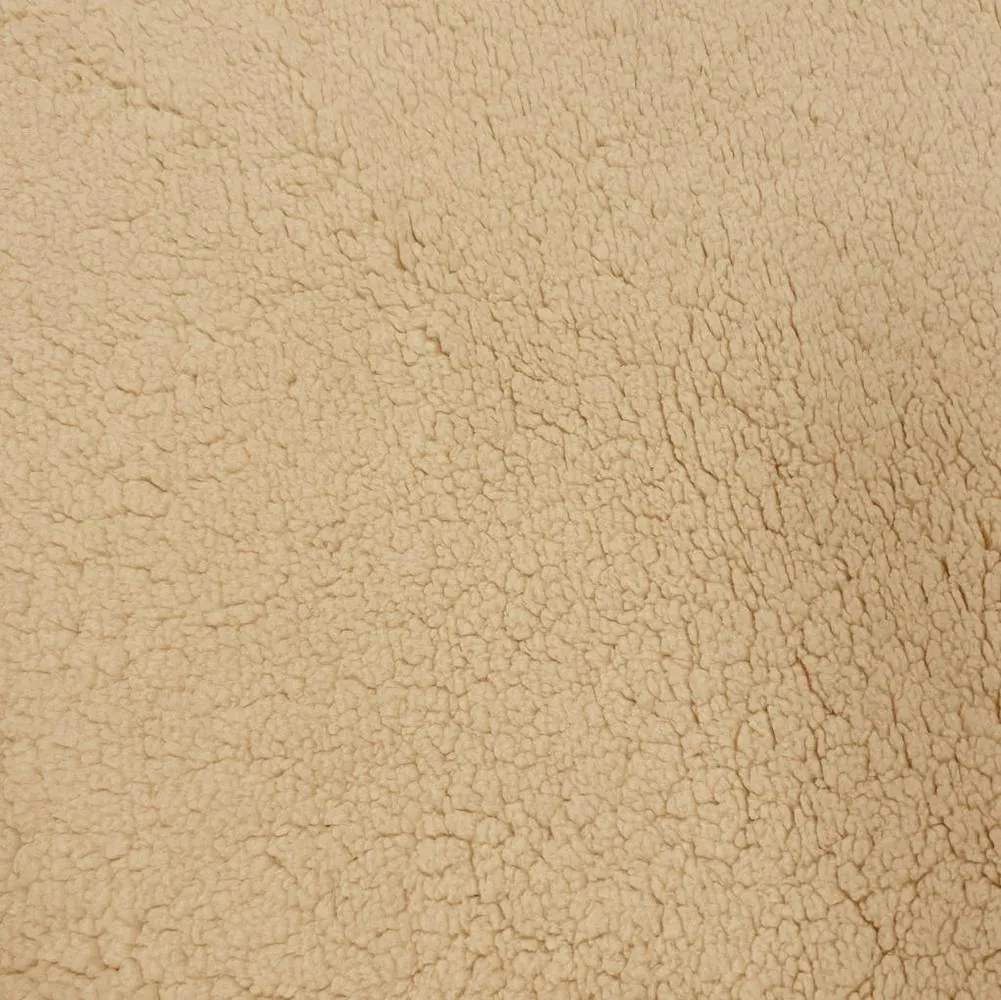 Metráž Baranček sherpa LIGHT - Hnedá karamelová svetlá