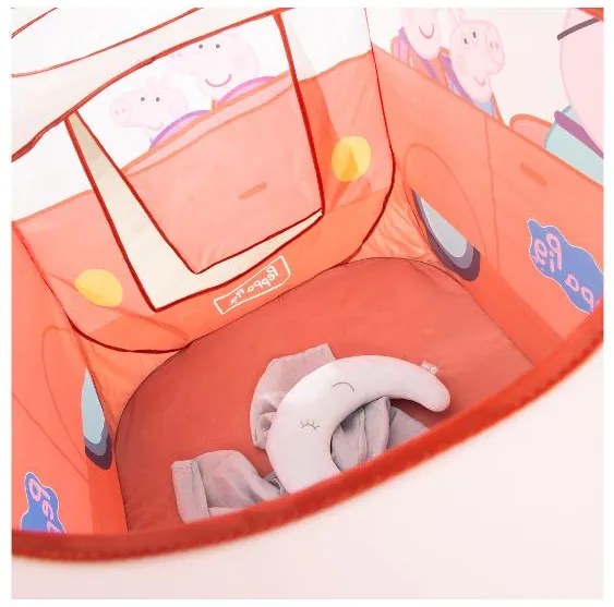 roba Stan na hranie v tvare auta (samorozkladací stan v tvare auta Prasiatko Peppa) (100366359)
