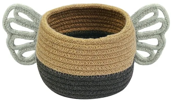 Látkový detský kôš na hračky ø 15x15 cm Baby Bee – Lorena Canals