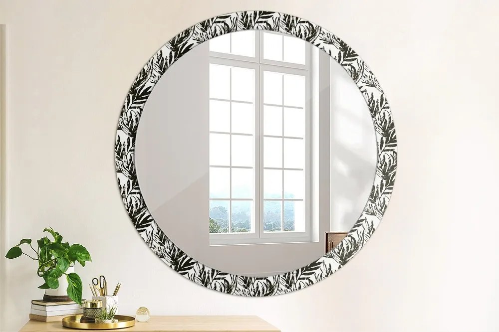 Okrúhle ozdobné zrkadlo Monštrum fi 100 cm