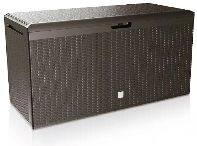InternetovaZahrada Úložný box Rato s kolieskami 290 L - hnedý