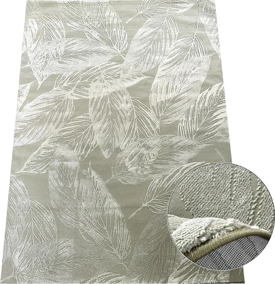 BE Koberec Zurich 1925 GREEN – zelený obdĺžnikový Rozmer: 120x170 cm