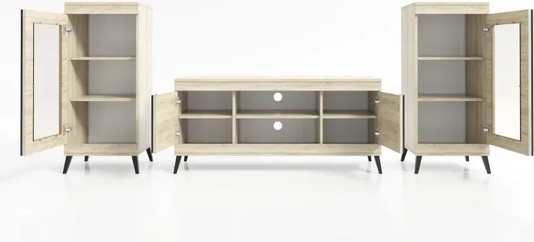 Obývacia stena KOSMO, sonoma