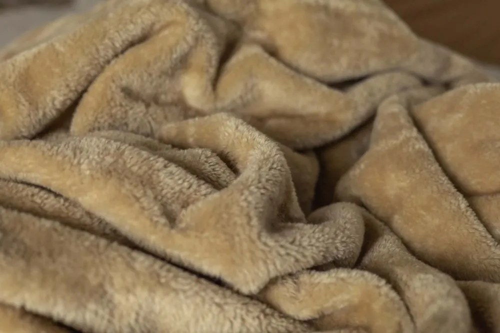 Polášek Deka MIKROFLANEL - Oriešková | 200 x 230 cm