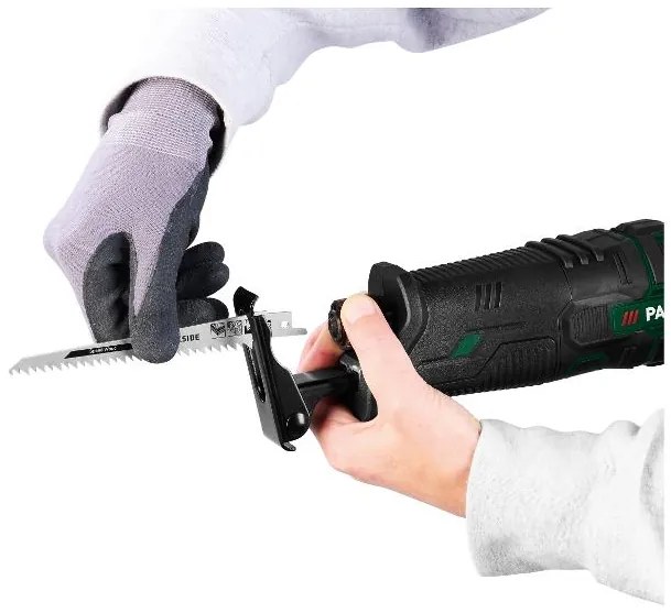 Parkside® Aku chvostová píla 20 V Pssa 20-Li B2 – bez akumulátora (100389694)