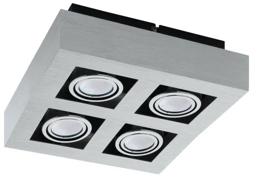 Eglo 91355 - LED Bodové svietidlo LOKE 1 4xGU10-LED/5W/230V