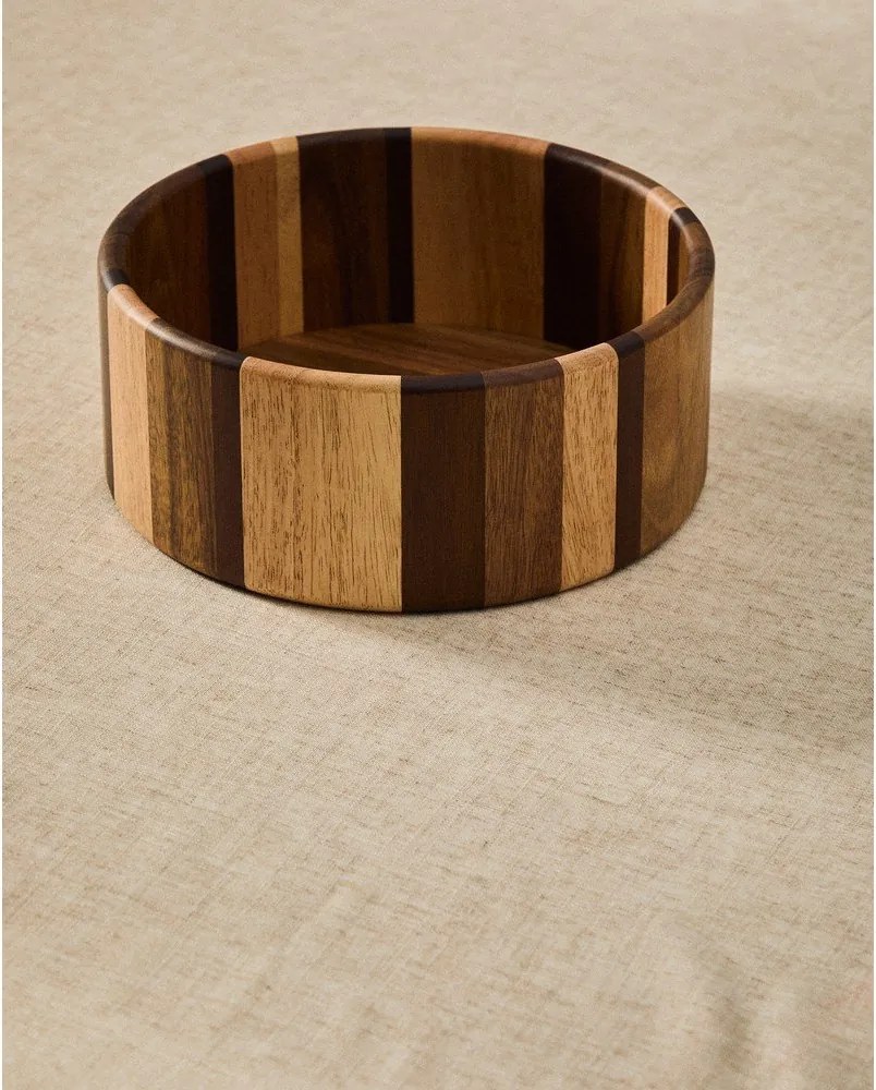 Drevená servírovacia miska v prírodnej farbe Nover – Kave Home