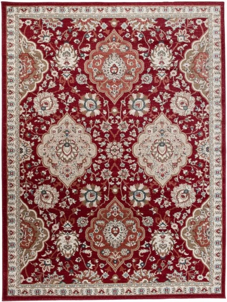 Kusový koberec Dubai červený, Velikosti 140x200cm