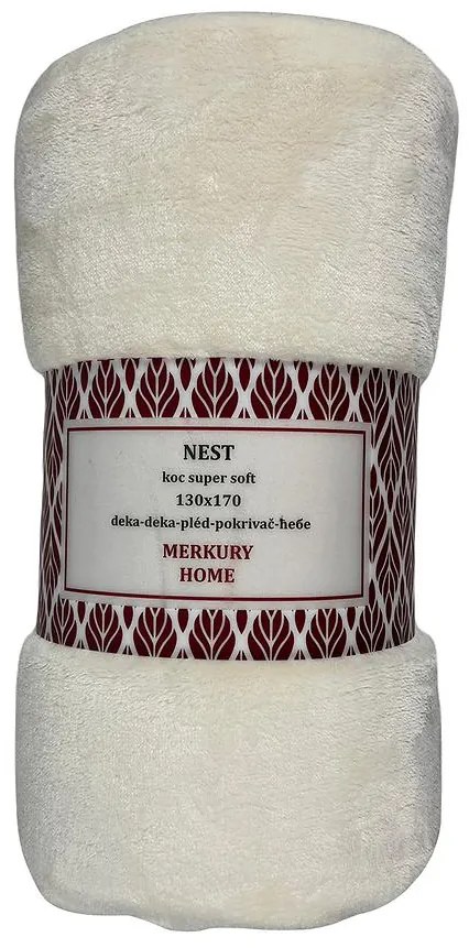 Deka Nest Super Soft ecru 130x170 Merkury Home