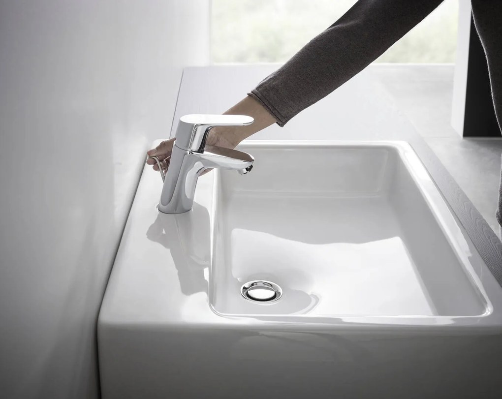 Hansgrohe Focus E2, umývadlová batéria s výpustom, chrómová, HAN-31730000