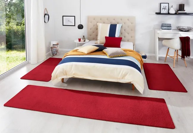 Spálňová sada kobercov Hanse Home FANCY červená