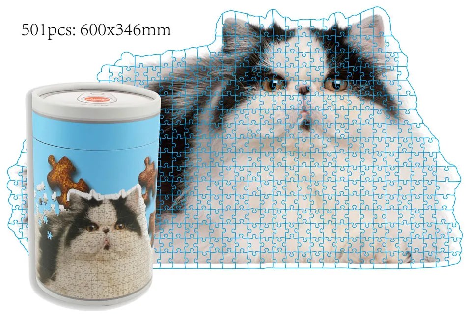 Puzzle Mačka, 501 dielikov
