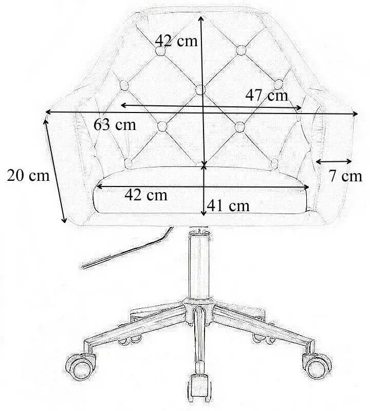 LuxuryForm DESIGN Kreslo ANDORA VELUR na čiernom kríži - svetlosivé
