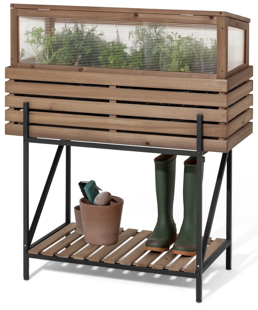 Vyvýšený záhon s nadstavcom na parenisko »Elin«