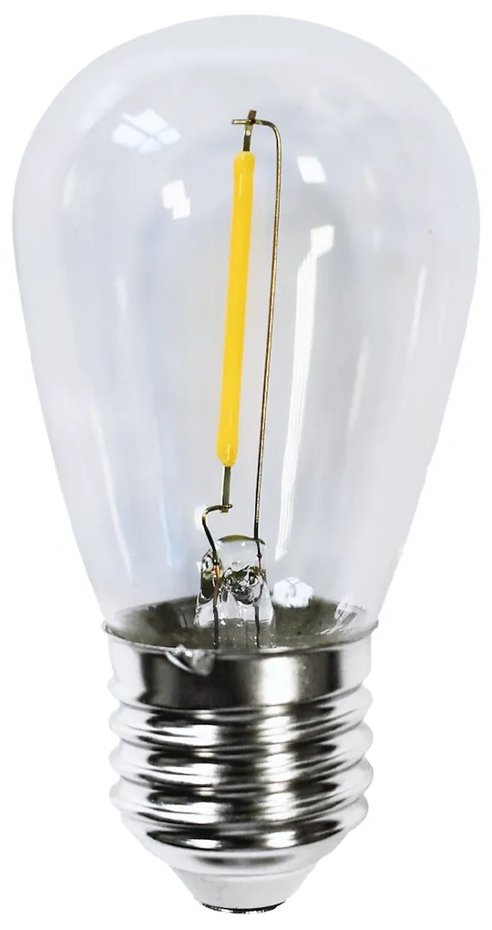 Dekoračná LED žiarovka E27 teplá 2700k 0,5w 40 lm