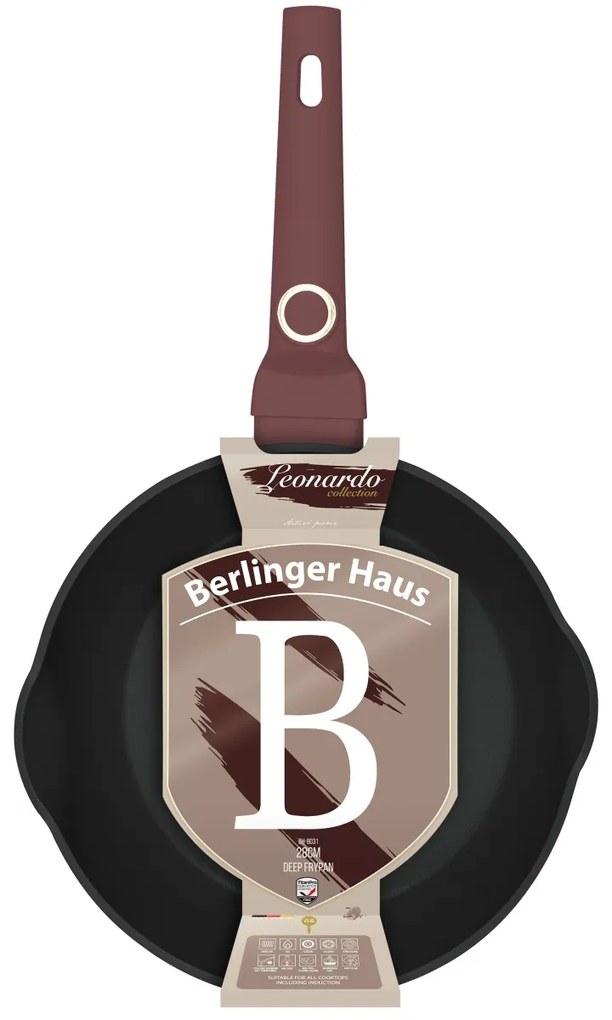 BerlingerHaus Hlboká panvica s výlevkami Leonardo 28 cm