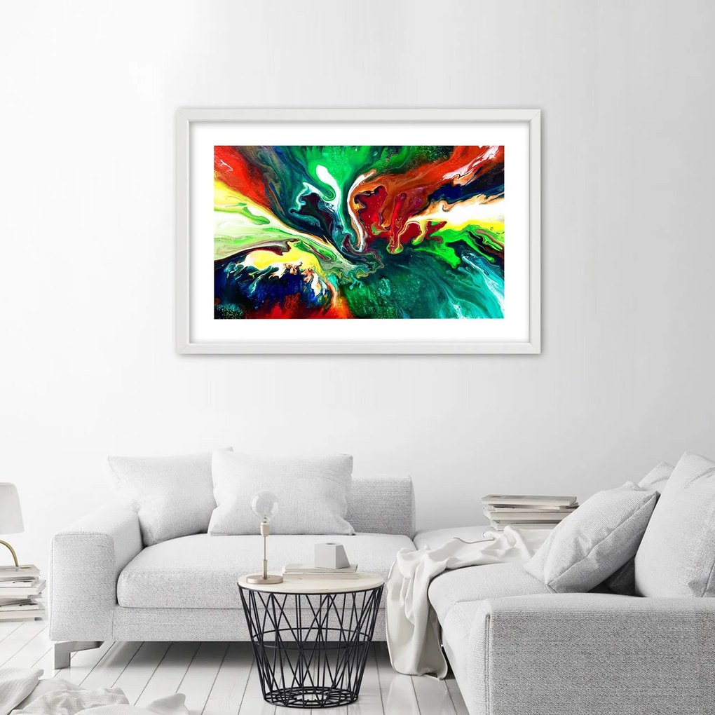 Gario Plagát Tekutá abstrakcia Farba rámu: Bez rámu, Rozmery: 30 x 20 cm