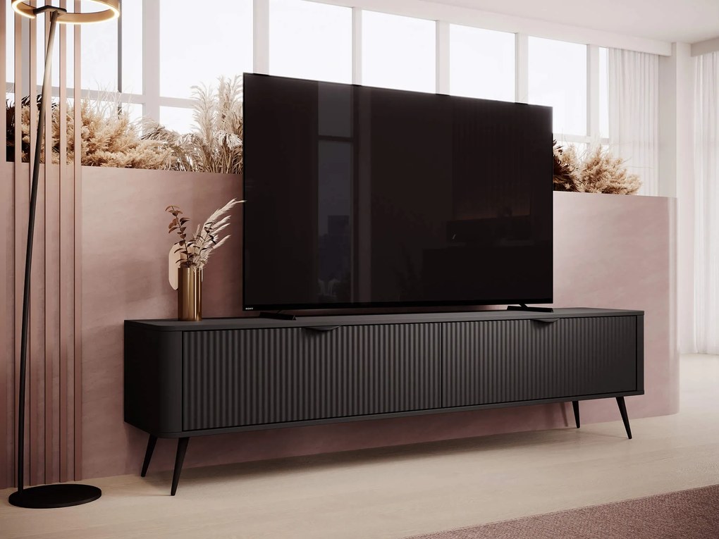 TV stolík Lante 200 2D - čierna