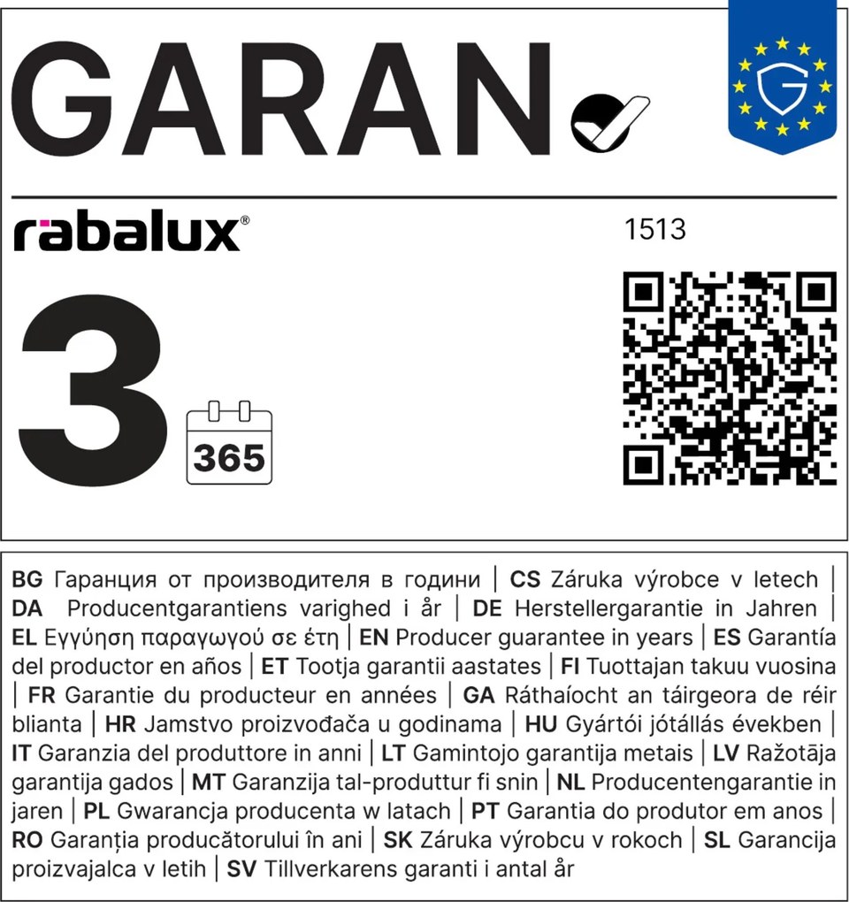 Rabalux LED Filament žiarovka číra A60 6W/E27/700Lm/CCT 2700K-6500K/Dim