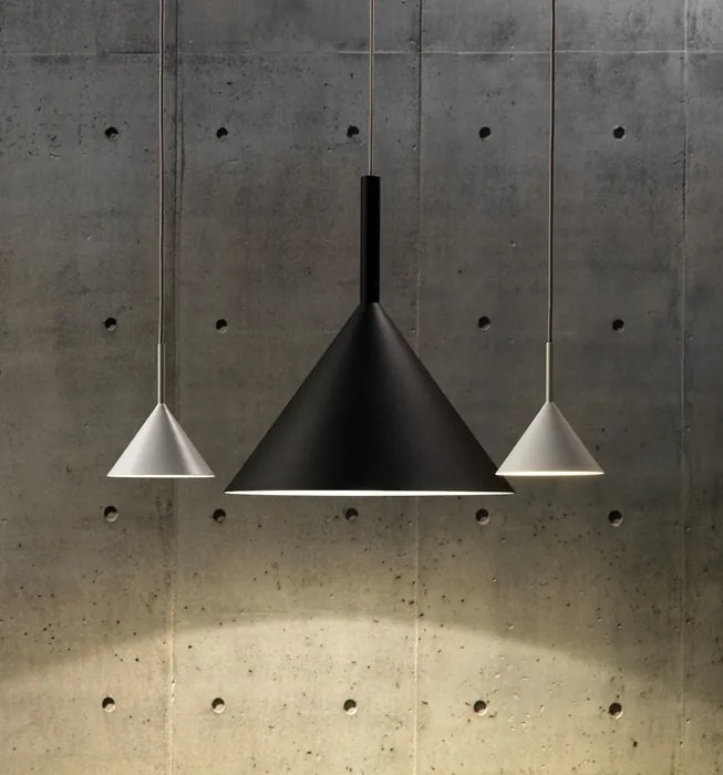 Vertigo Bird Funnel závesné dizajnové svietidlo - Biela