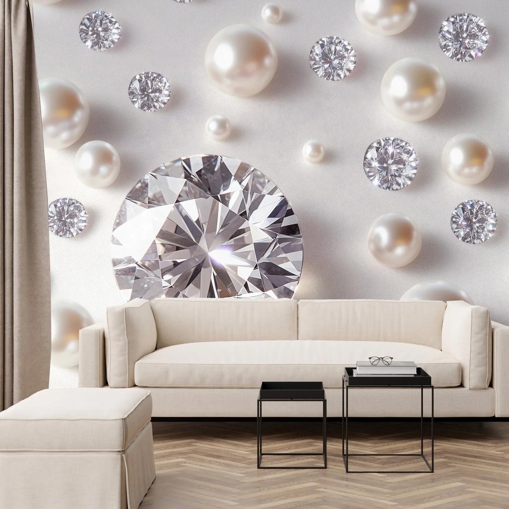 Fototapeta - Perly a diamanty (147x102 cm)
