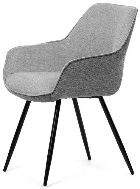 Autronic BONTEC Jedálenská stolička, sivá, látka, CT-S8108 SIL2 Farba: Šedá