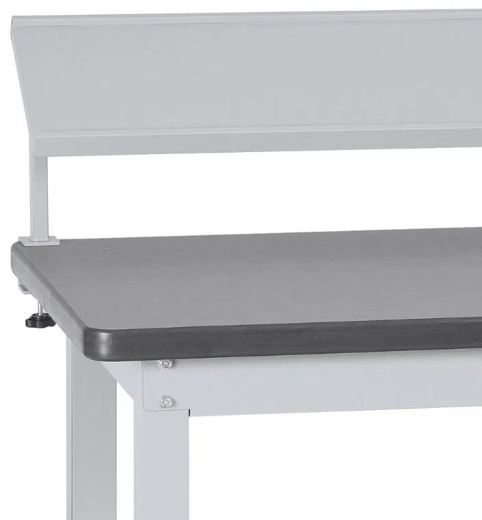 Prídavná kovová polica na náradie pre stoly BL, nosnosť 20 kg, 1500 x 270 x 300 mm