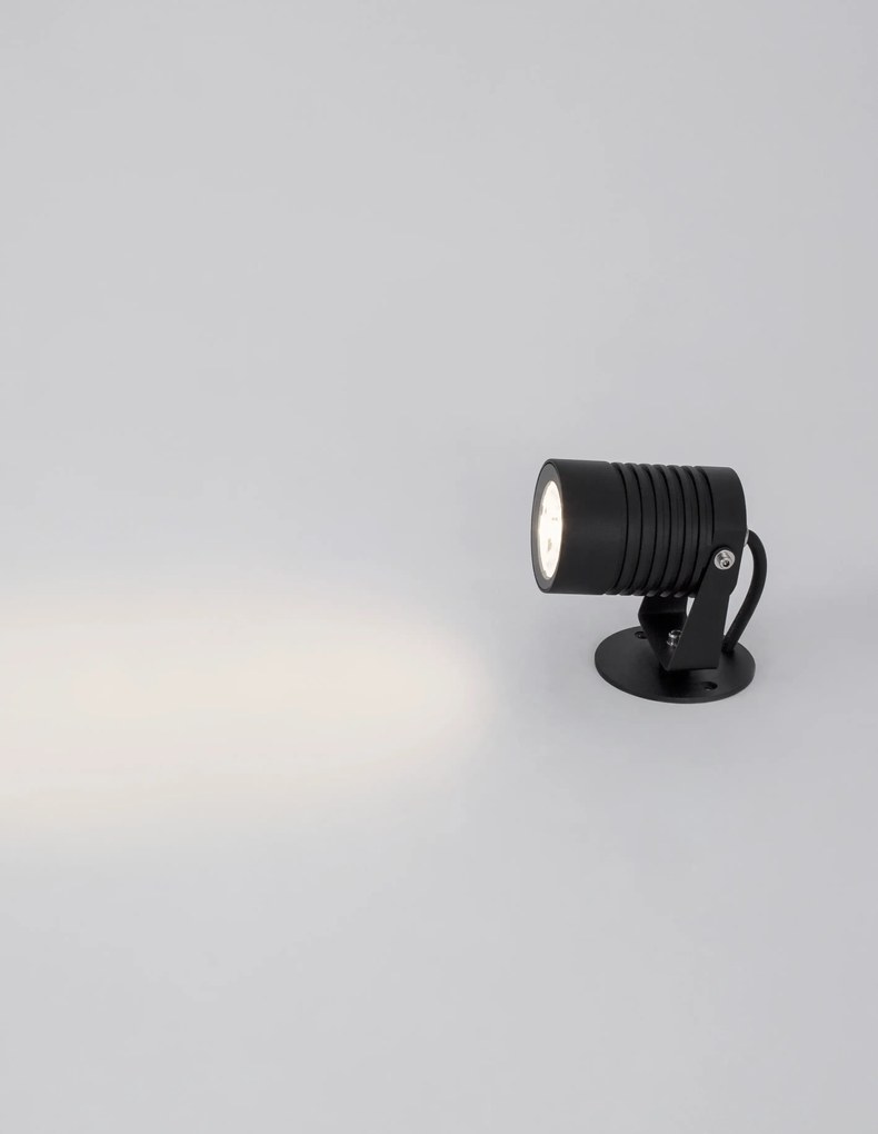 Vonkajšia LED lampa Fend 5 čierne