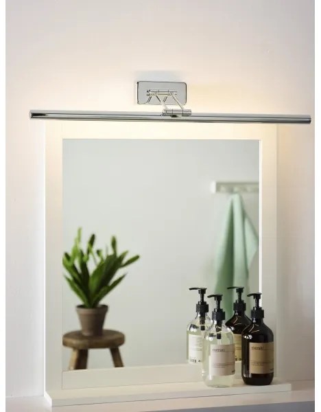 Lucide 48202/12/11 - LED Obrazové svietidlo GAVIN LED/13W/230V IP21 lesklý chróm