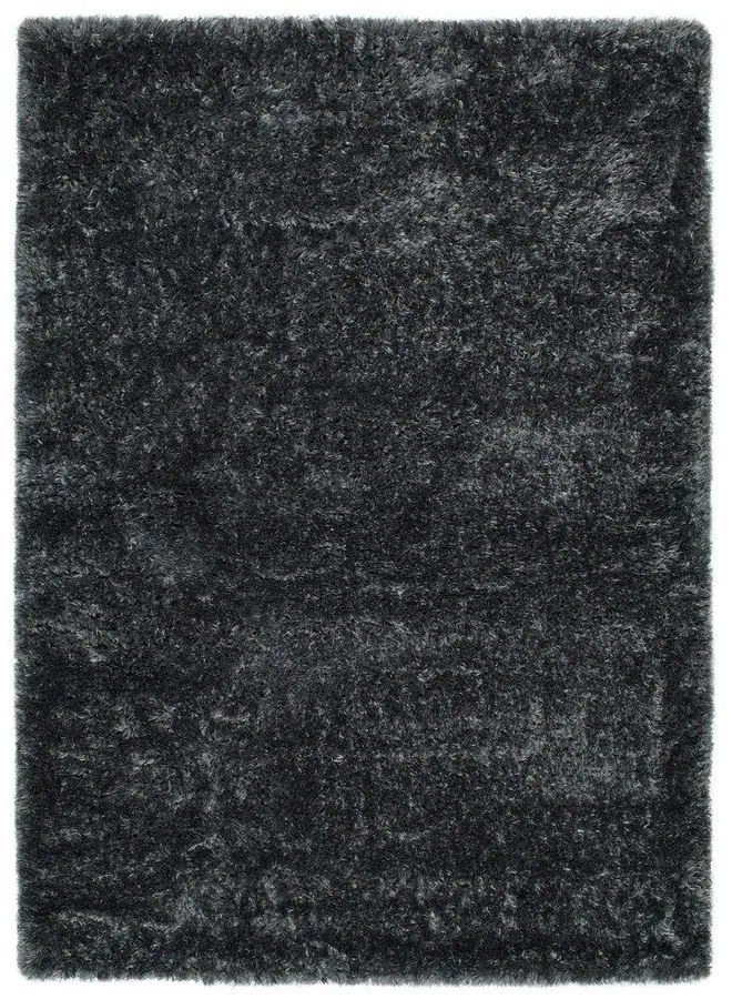 Antracitovosivý koberec 140x200 cm Aloe Liso – Universal