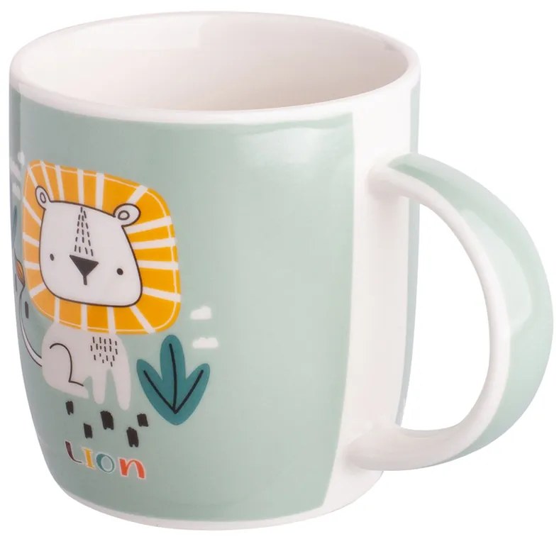 Altom Porcelánový hrnček Lion, 300 ml