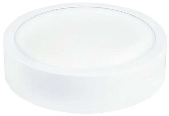 McLED Prisadené LED osvetlenie VANDA R14, 14W, teplá biela, 17cm, okrúhle, biele