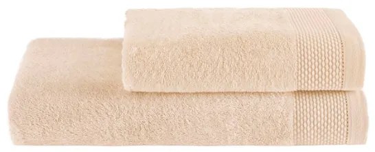 Soft Cotton Darčeková sada uterák a osuška BAMBOO Béžová