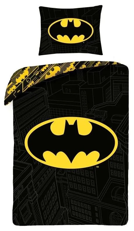 Obliečky Batman bavlna 140x200 + 70x90 cm