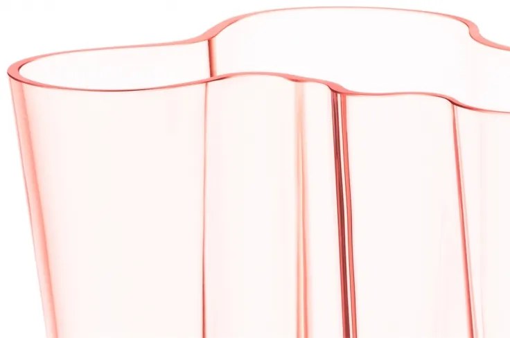 Váza Alvar Aalto 160mm, lososovo ružová