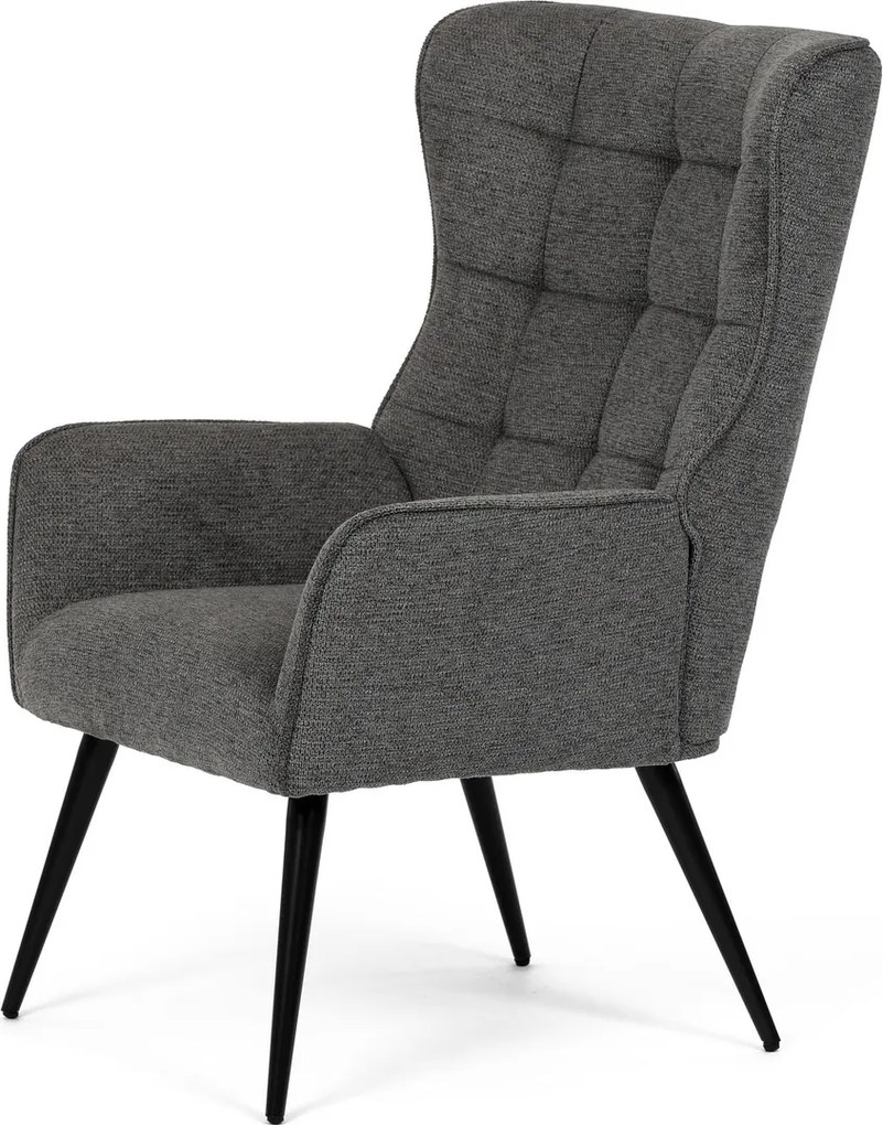 Relaxačné kreslo 315 GREY2, tmavosivá