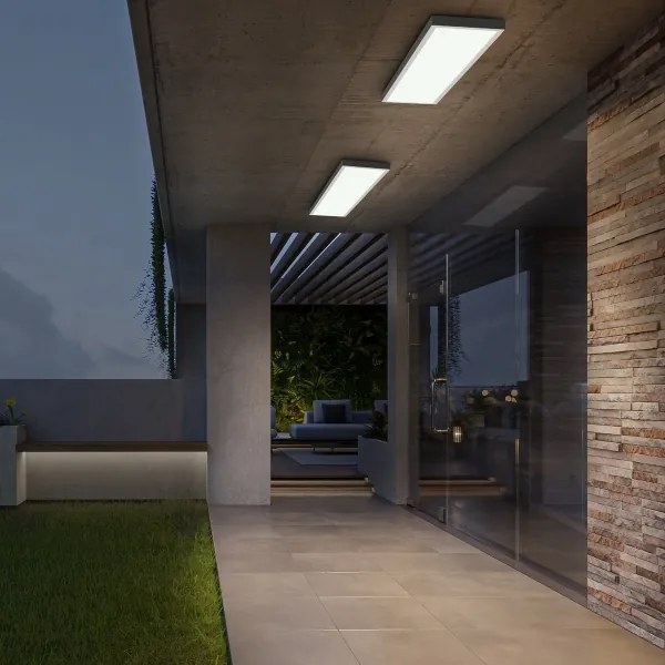 Brilagi-LED Stmievateľné kúpeľňové svietidlo FRAME SMART LED/50W/230V IP44 biele+DO