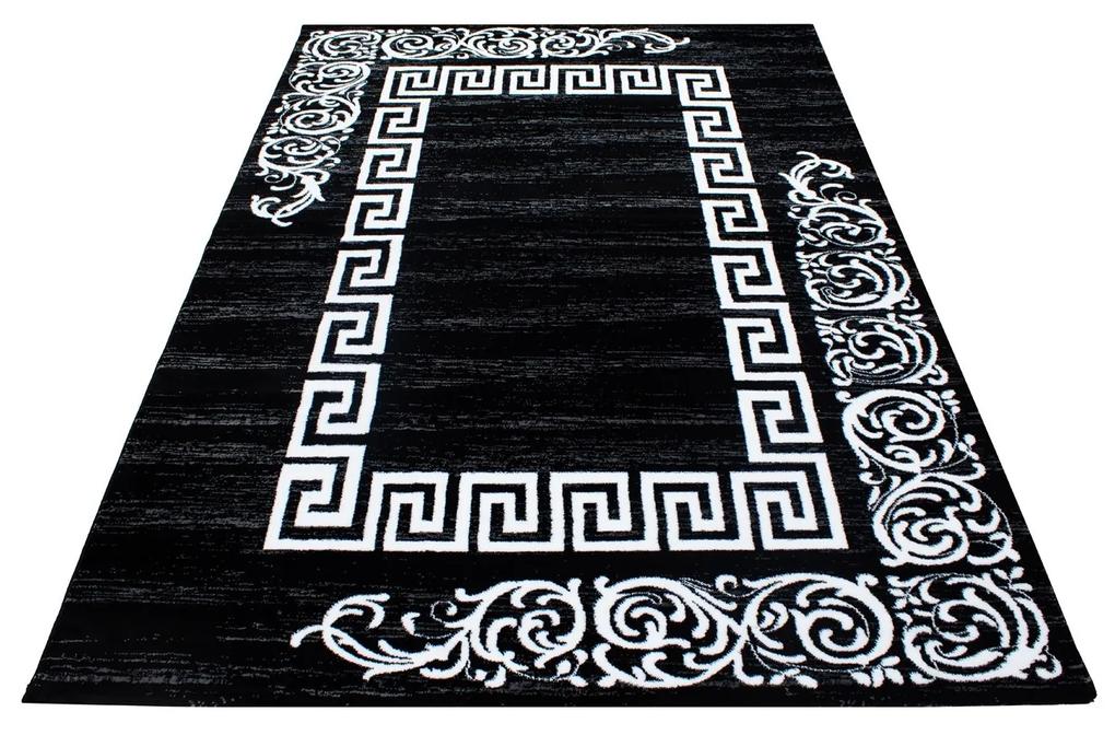 Ayyildiz Kusový koberec MIAMI 6620, Čierna Rozmer koberca: 140 x 200 cm