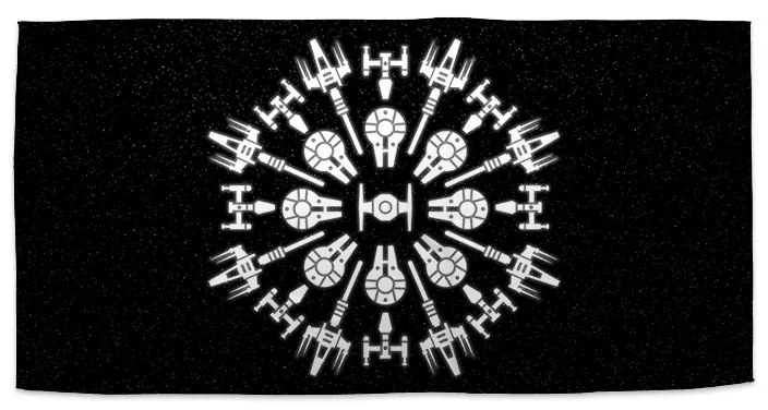 Sablio Uterák Star Wars Vesmírne lode - 30x50 cm